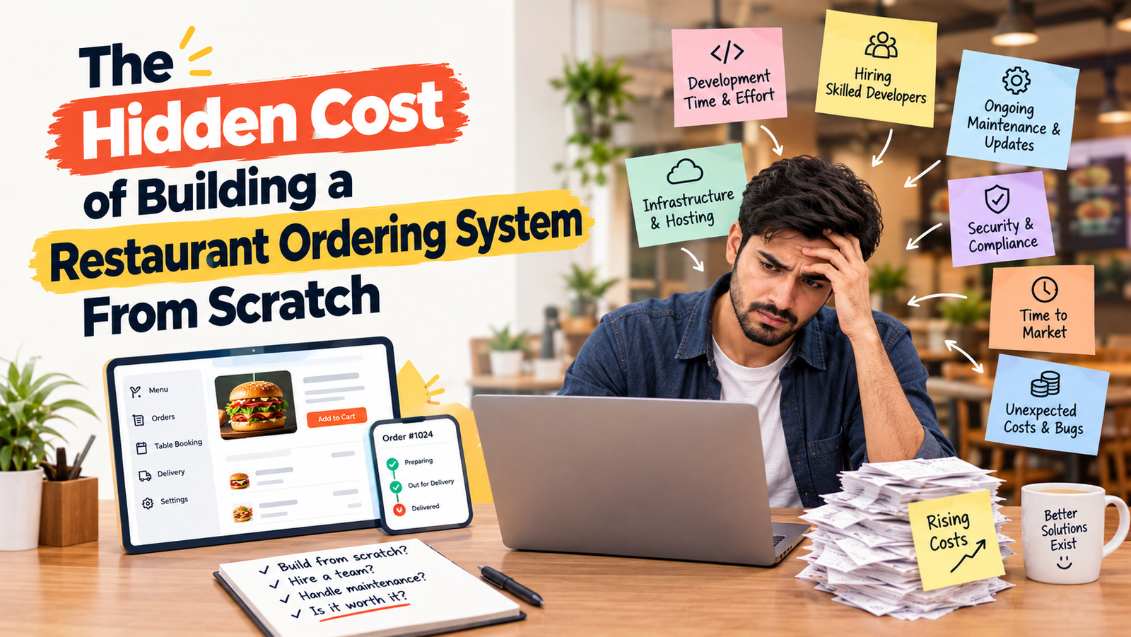 The Hidden Cost of Building a Restaurant Ordering System From Scratch