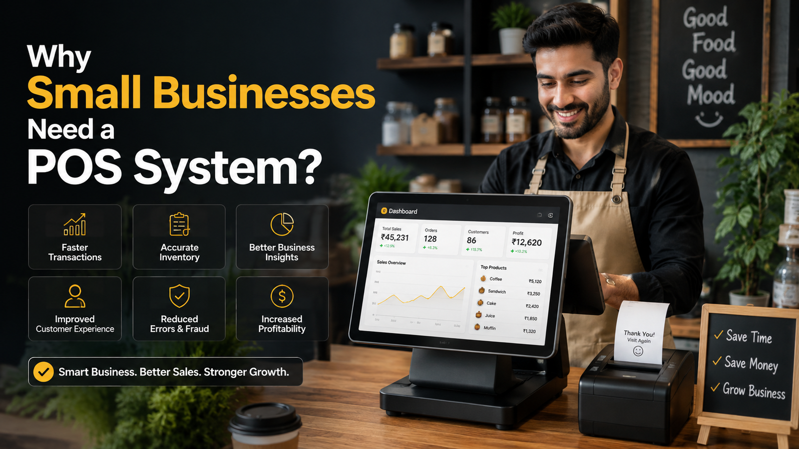 Why Small Businesses Need a POS System?