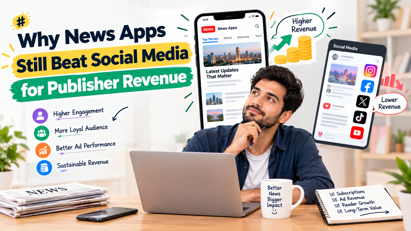 Why News Apps Still Beat Social Media for Publisher Revenue