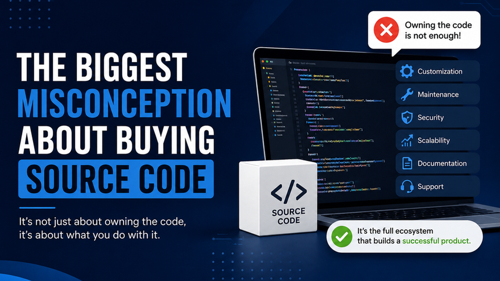 The Biggest Misconception About Buying Source Code