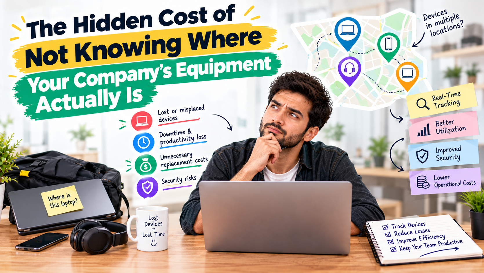 The Hidden Cost of Not Knowing Where Your Company's Equipment Actually Is